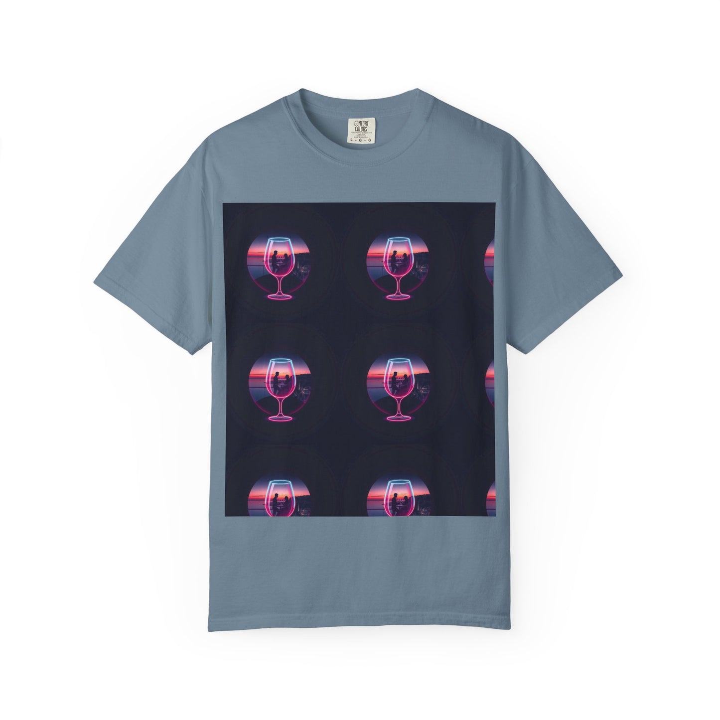 Retro Sunset Glasses T-Shirt, Unisex Garment-Dyed Tee for Casual Wear, Vintage Aesthetic Shirt, Gift for Friends, Summer Vibes Tee, [...]