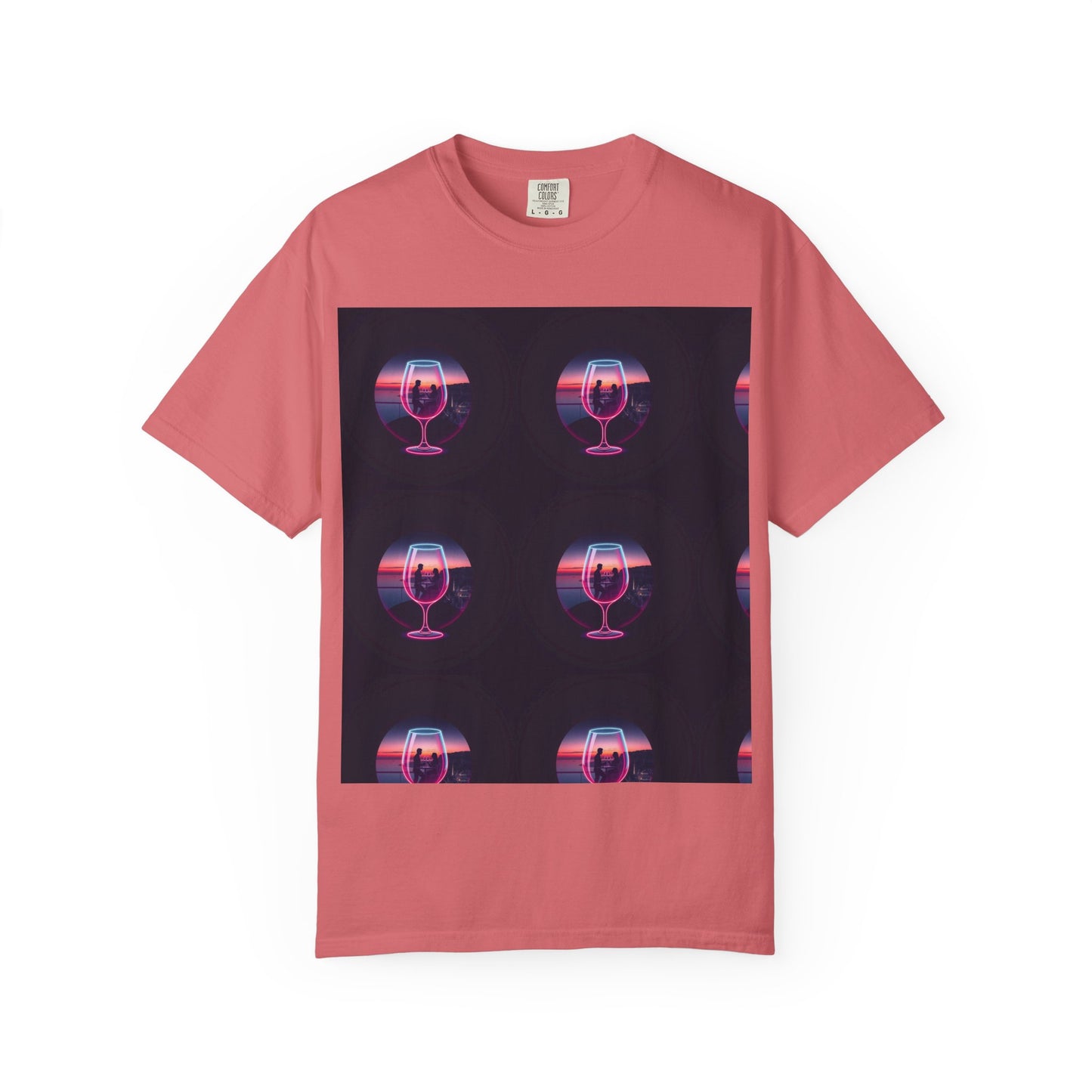 Retro Sunset Glasses T-Shirt, Unisex Garment-Dyed Tee for Casual Wear, Vintage Aesthetic Shirt, Gift for Friends, Summer Vibes Tee, [...]