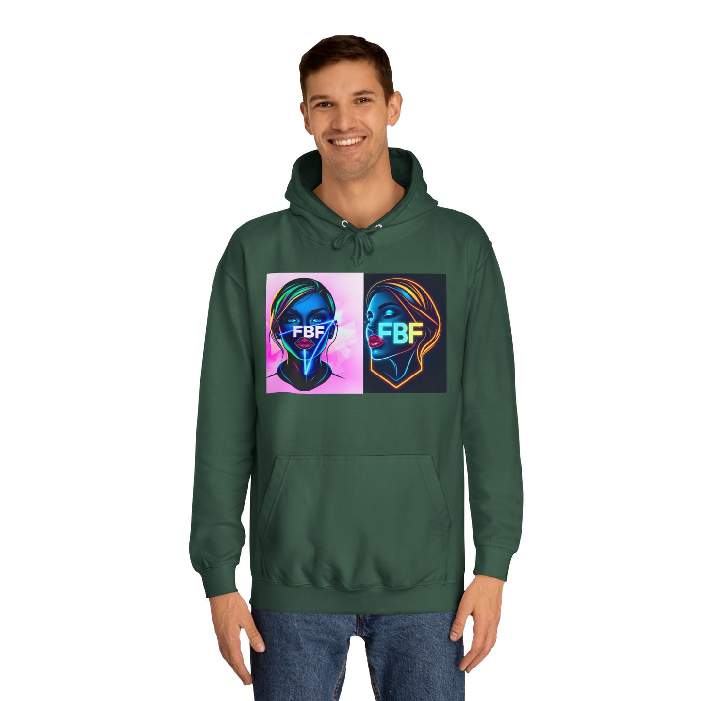 Vibrant Unisex College Hoodie with Neon Graphic Design, Trendy Sweatshirt, College Apparel, Unisex Hoodie, Gift for Students, [...]
