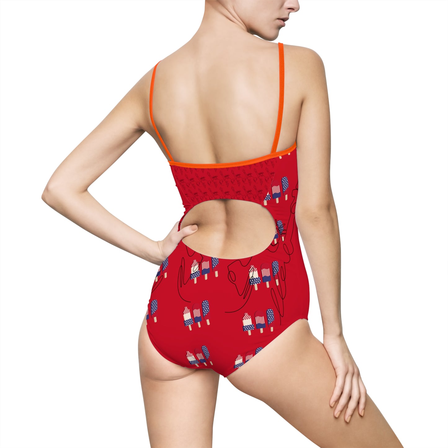 Women's One-piece Swimsuit (AOP)