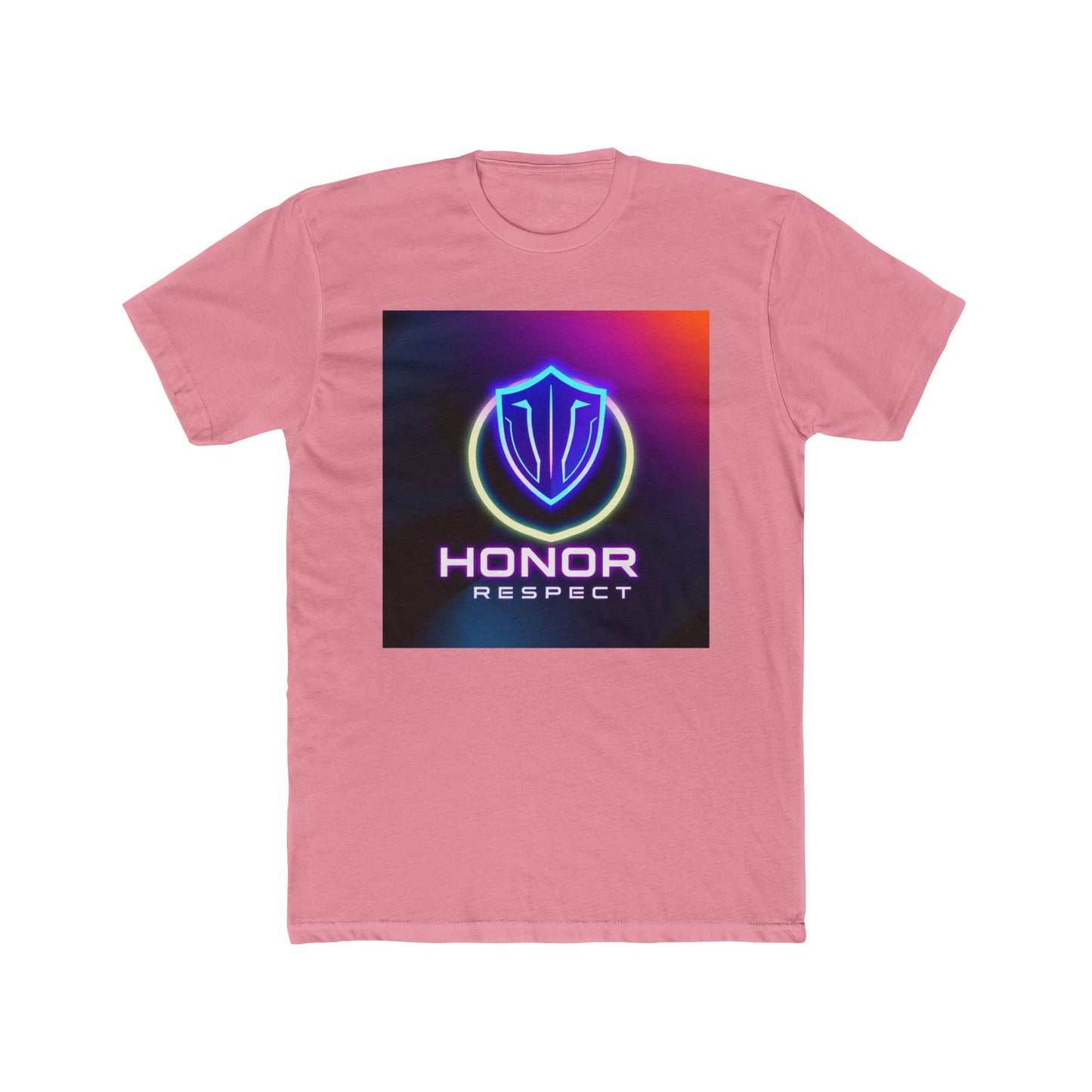 Unisex Cotton Crew Tee with Honor Respect and Role Model Design - Ideal for Gifts, Casual Wear, Appreciation Events, and Motivational Days