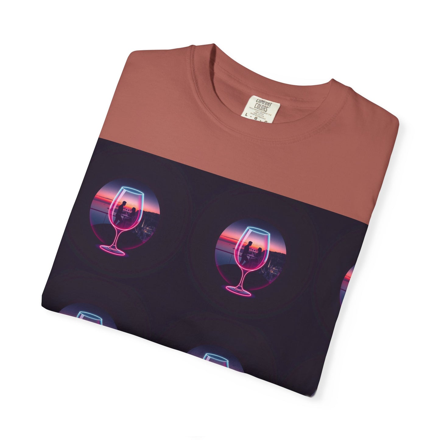 Retro Sunset Glasses T-Shirt, Unisex Garment-Dyed Tee for Casual Wear, Vintage Aesthetic Shirt, Gift for Friends, Summer Vibes Tee, [...]