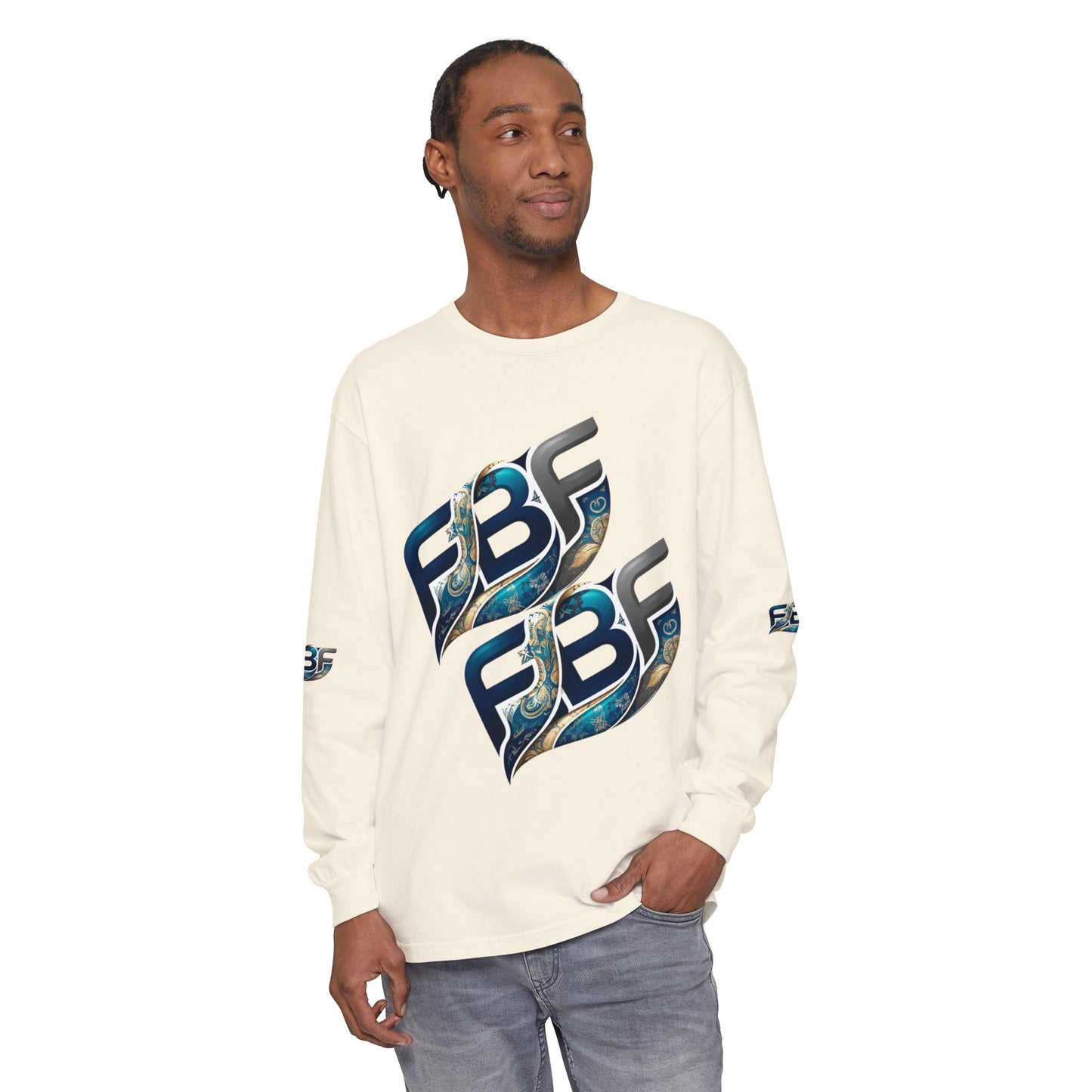 FBF Logo Long Sleeve T‑Shirt — Graphic Streetwear Tee