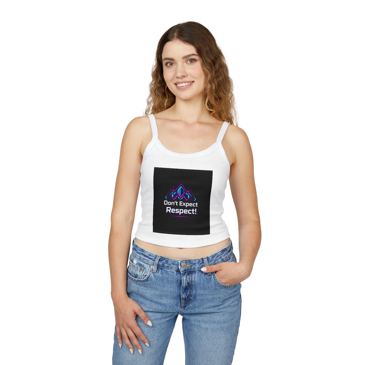 Women's Spaghetti Strap Tank Top - Empowering Designs for Confident Girls, Summer Wear, Festival Fashion, Casual Style, Gift for Loved [...]