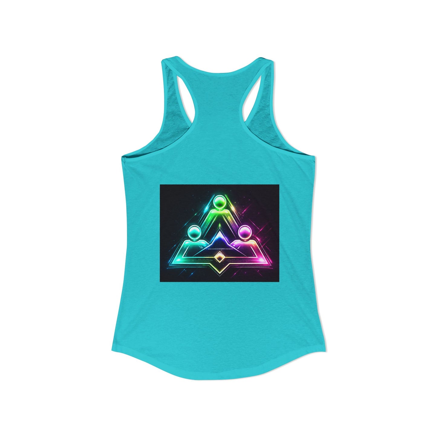 True strength don’t need numbers Women's Ideal Racerback Tank