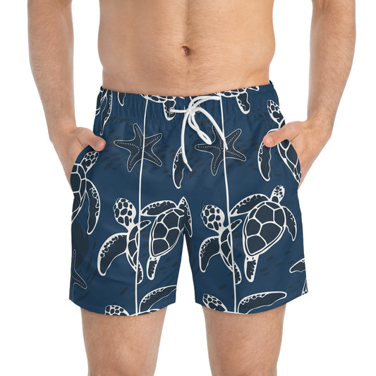 Turtles Swim Trunks (AOP)