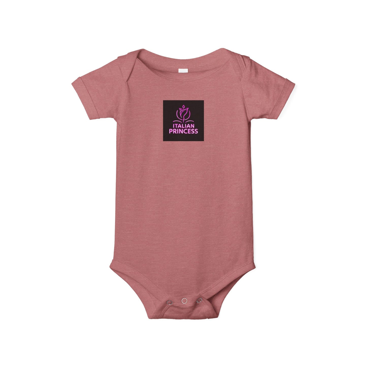 Stylish Infant Onesie for Italian Princesses, Baby Shower Gift, Cute Bodysuit, Newborn Outfit, Toddler Clothing