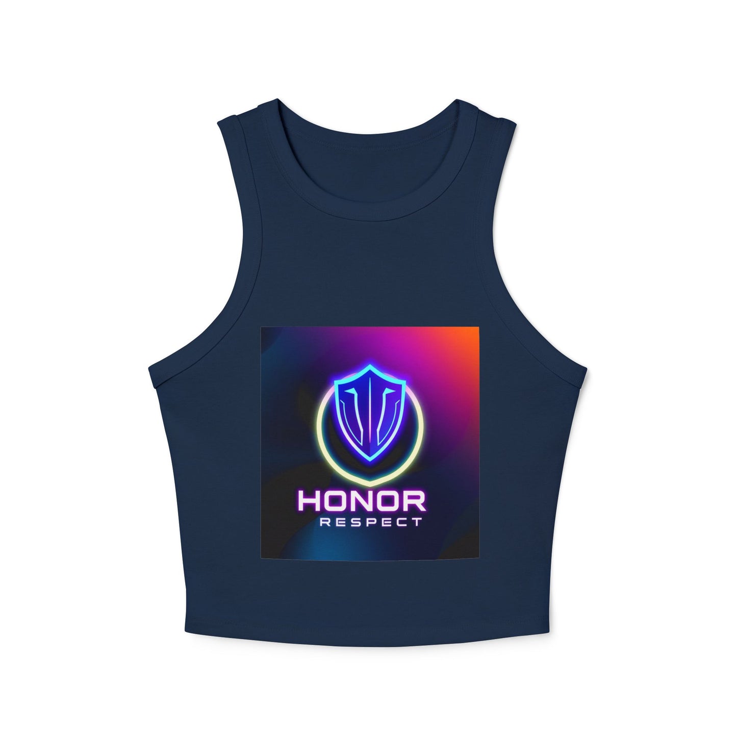 Women's Micro Rib Racer Tank Top