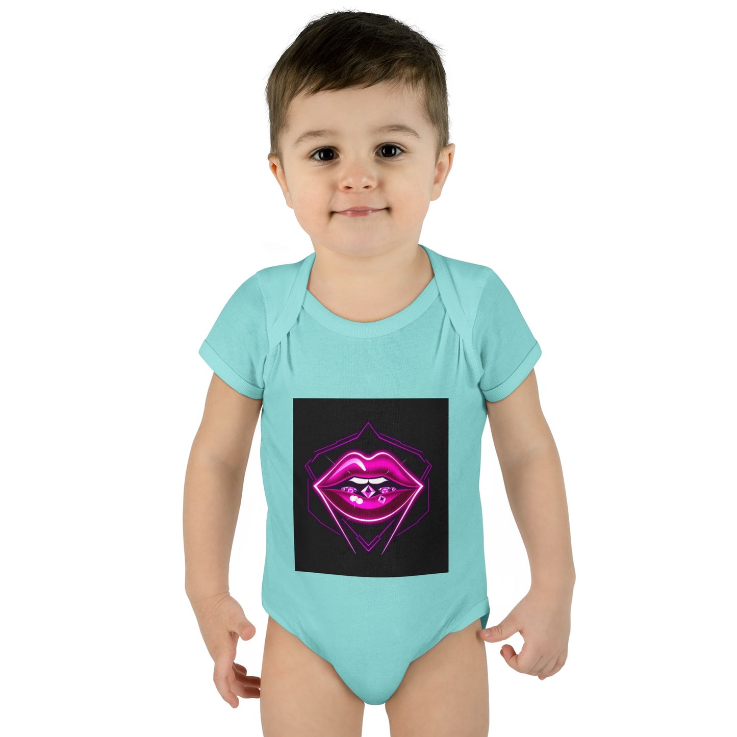 Vibrant Infant Bodysuit with Artistic Lip Design, Cute Baby Apparel, Newborn Gift, Baby Shower Present, Trendy Infant Outfit, Stylish [...]