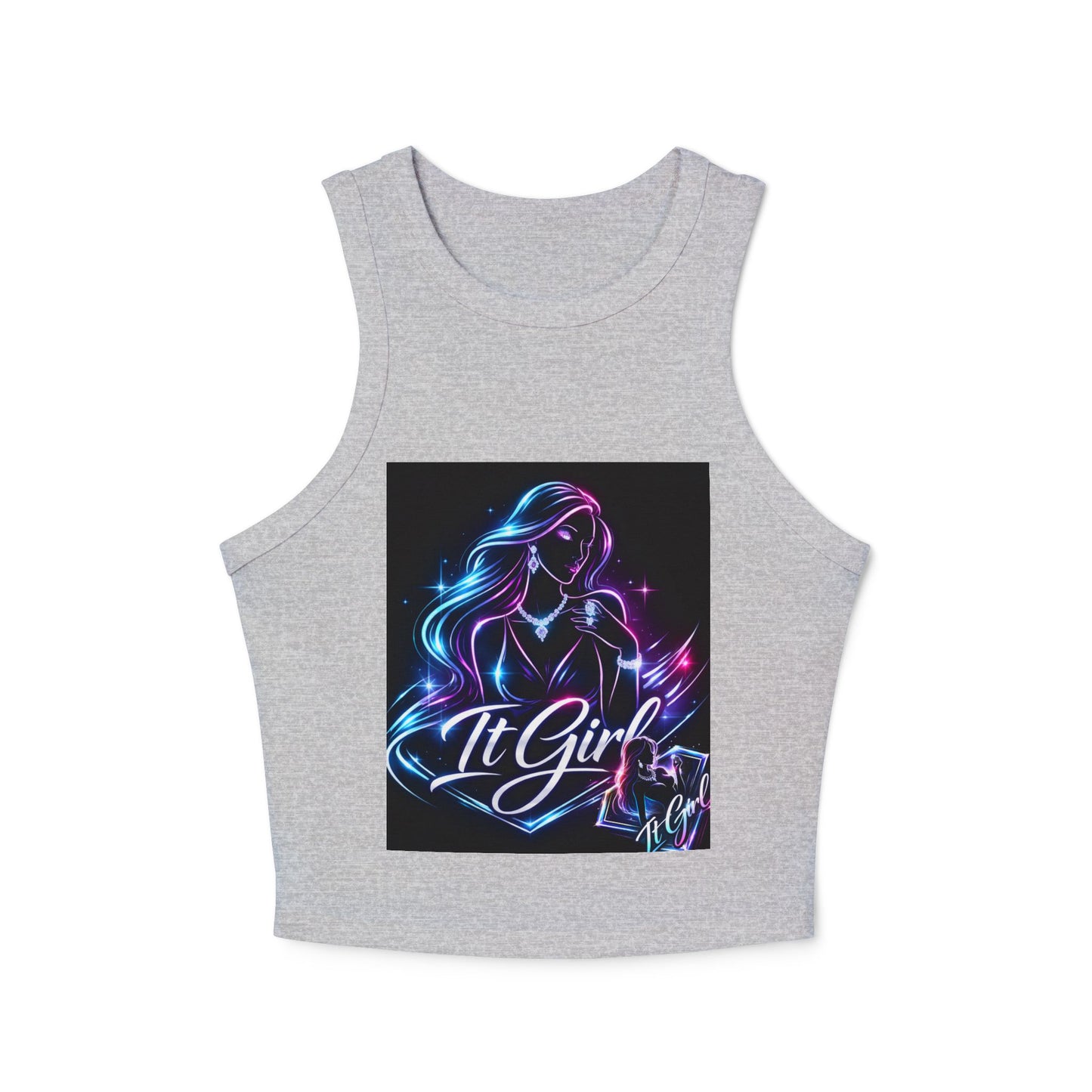 Women's Micro Rib Racer Tank Top