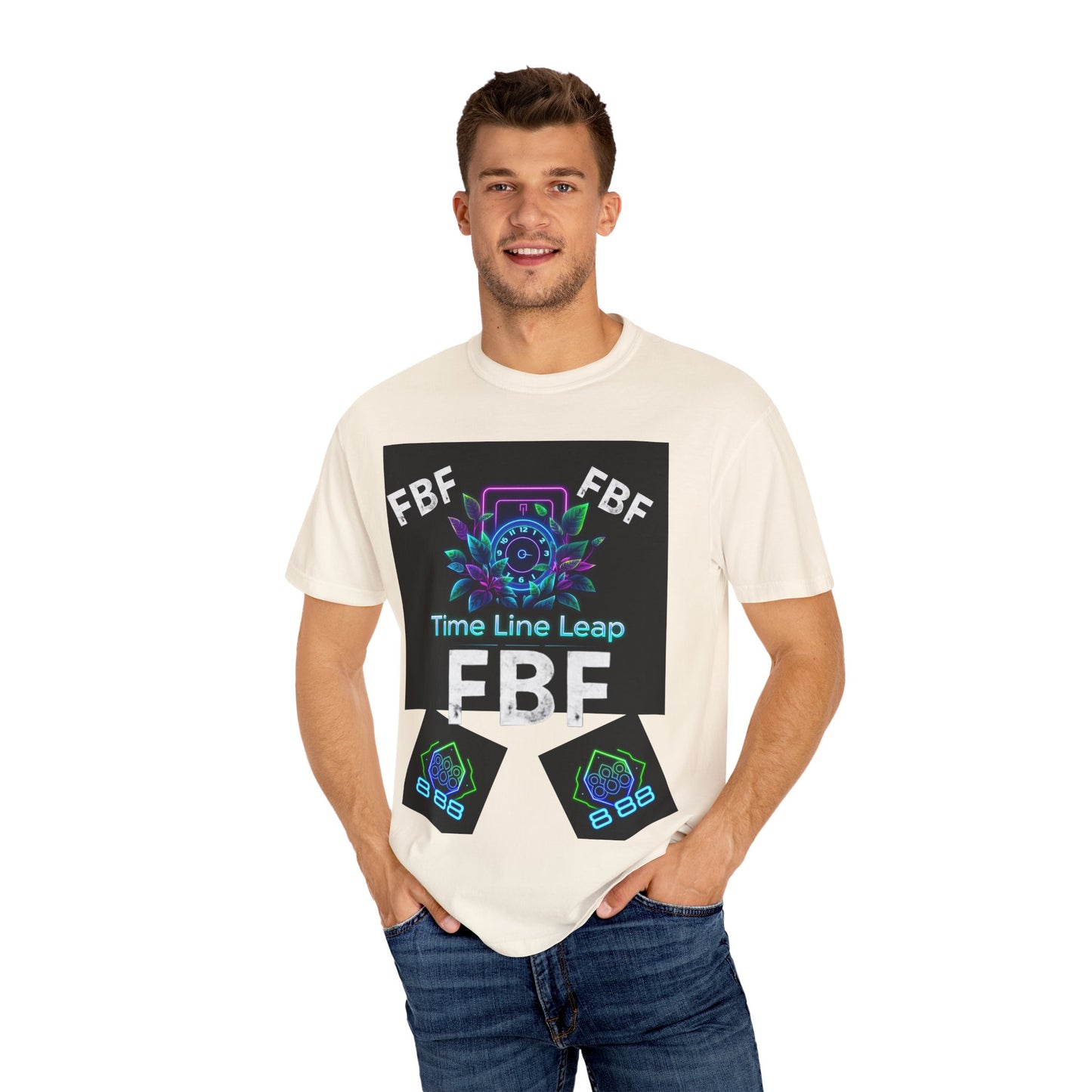 Colorful Unisex Graphic Tee with Retro Vibes, Cool T-shirt for Trendsetters, Perfect for Festivals, Summer Events, Gift for Friends