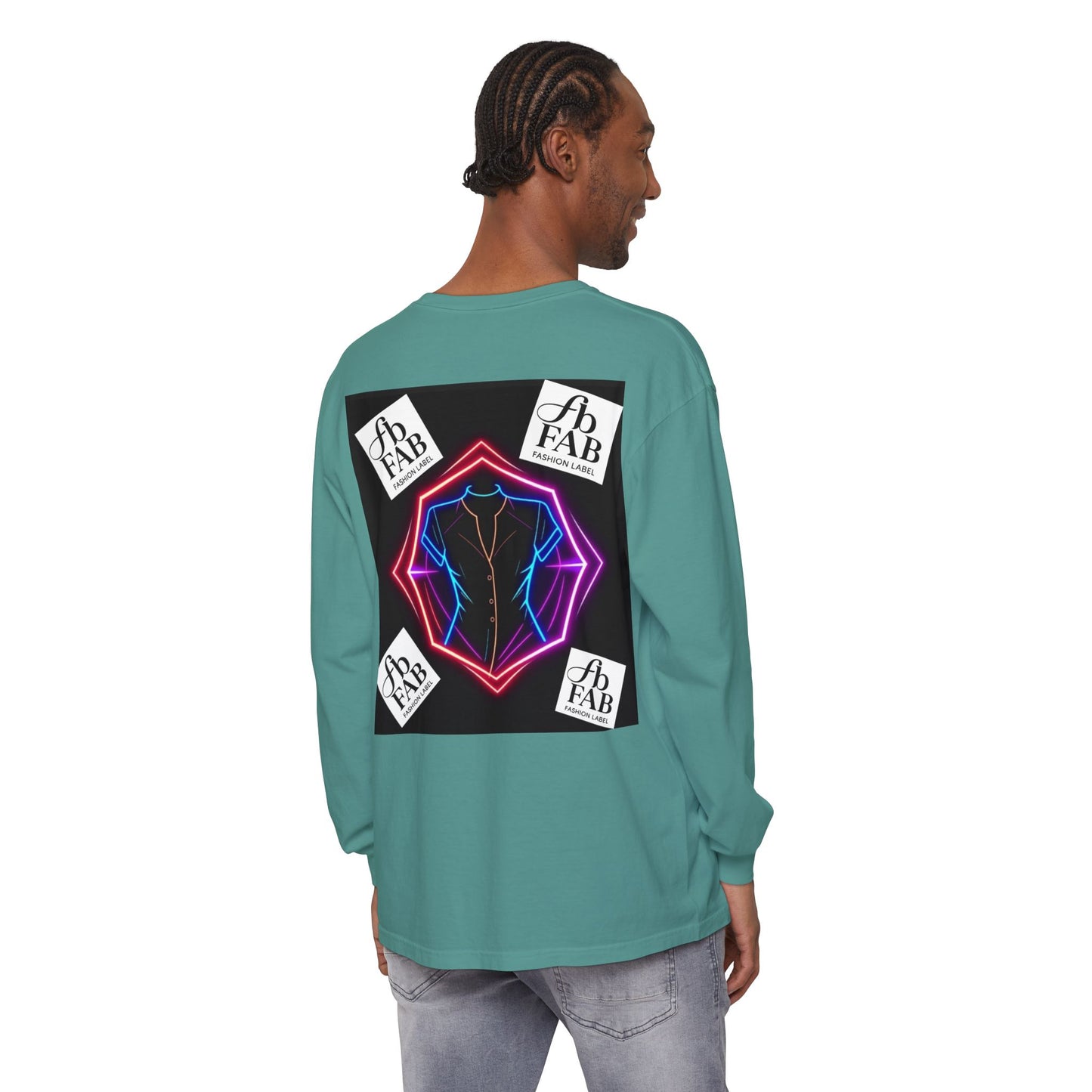 Unisex Garment-dyed Long Sleeve T-Shirt