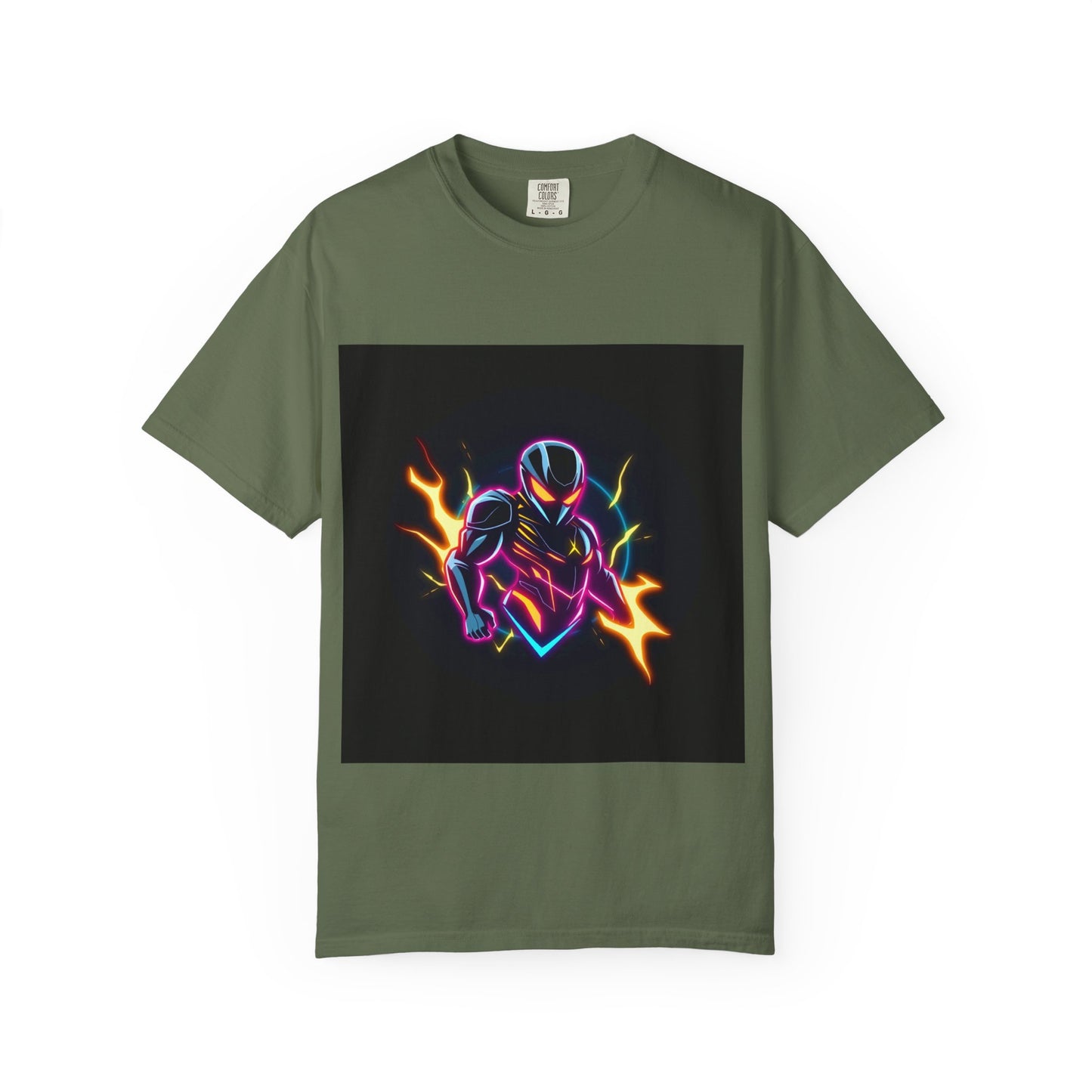 Vibrant Unisex Graphic T-Shirt, Cosmic Dreams Tee, Retro Neon Shirt, Stylish Casual Wear, Gift for Gamers & Dreamers