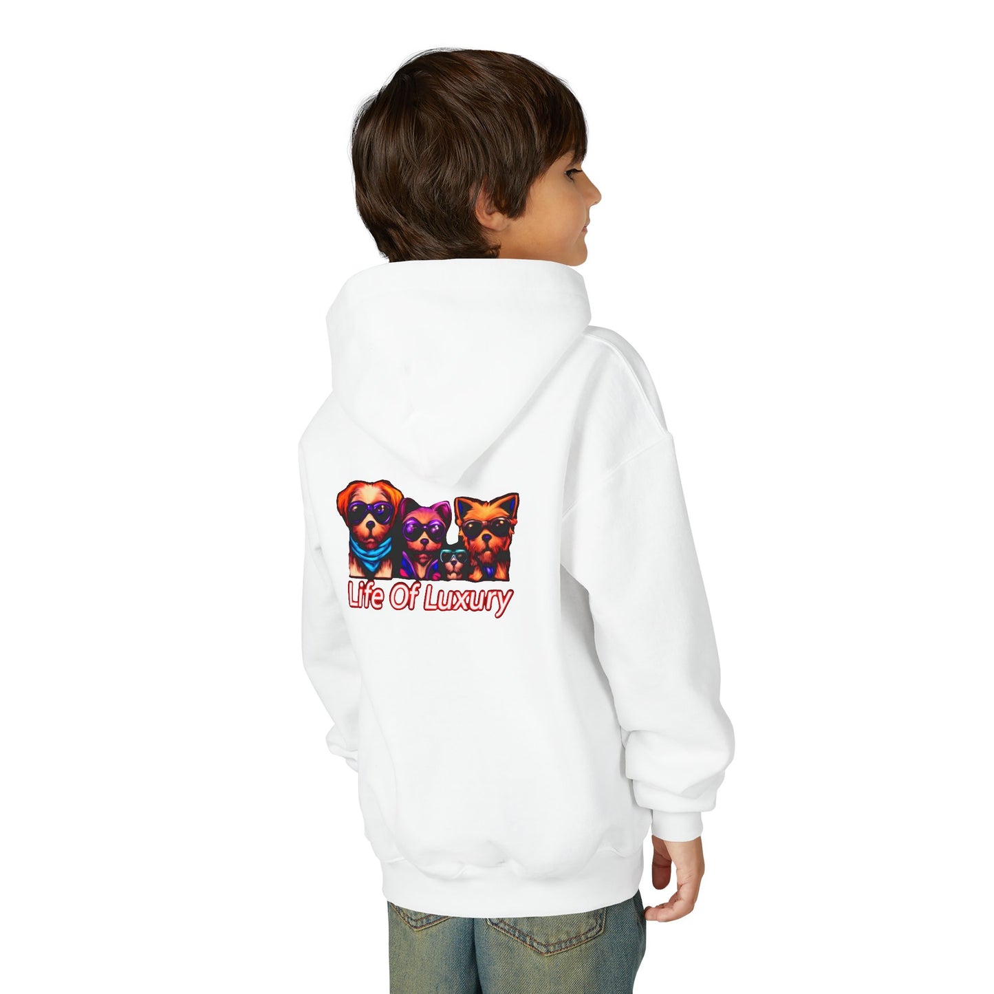Youth Heavy Blend Hooded Sweatshirt