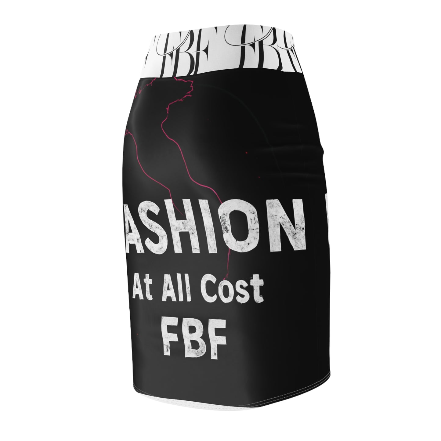 Chic Women's Pencil Skirt - Fashion At All Cost FBF, Trendy Office Wear, Statement Piece, Stylish Skirt for Events, Gift for Fashion Lovers