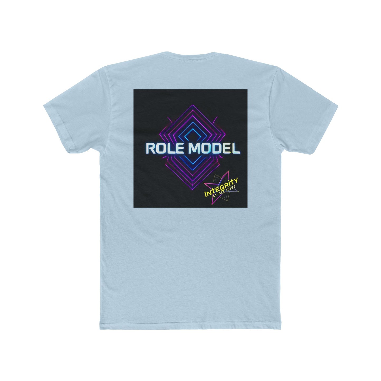 Unisex Cotton Crew Tee with Honor Respect and Role Model Design - Ideal for Gifts, Casual Wear, Appreciation Events, and Motivational Days
