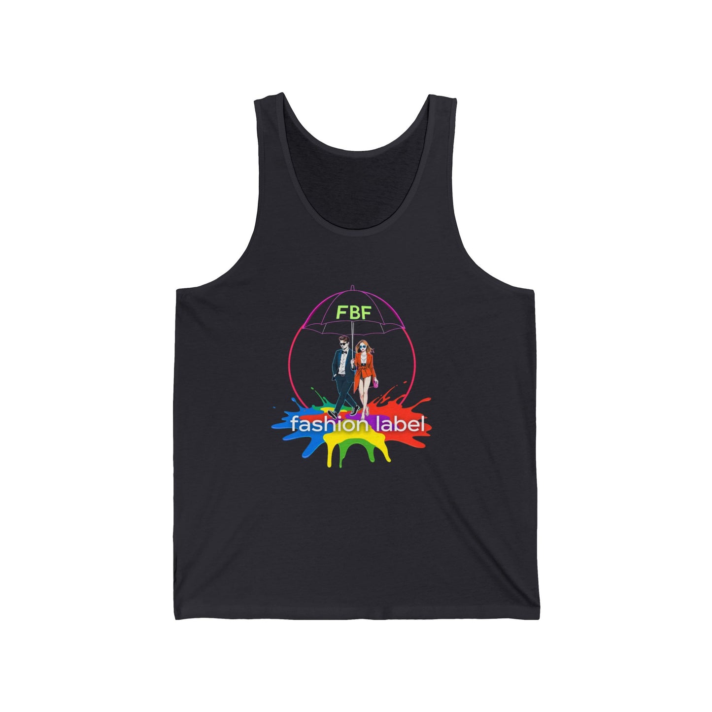 Trendy Unisex Jersey Tank Top – Vibrant Fashion Statement, Casual Wear, Street Style, Summer Outfits, Festival Top