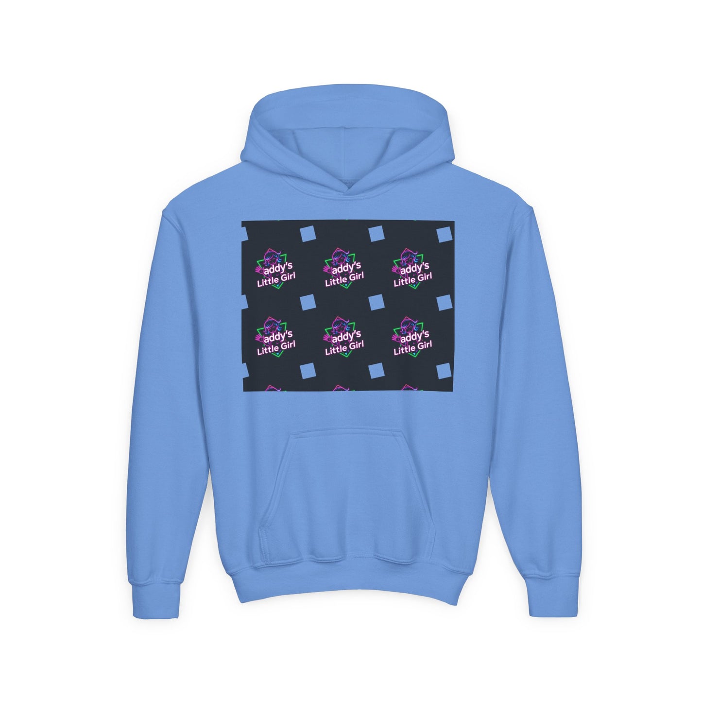 Daddy's Little Girl Hoodie, Cozy Youth Sweatshirt, Cute Gift for Dads, Kids Sweatshirt, Family Celebration Apparel