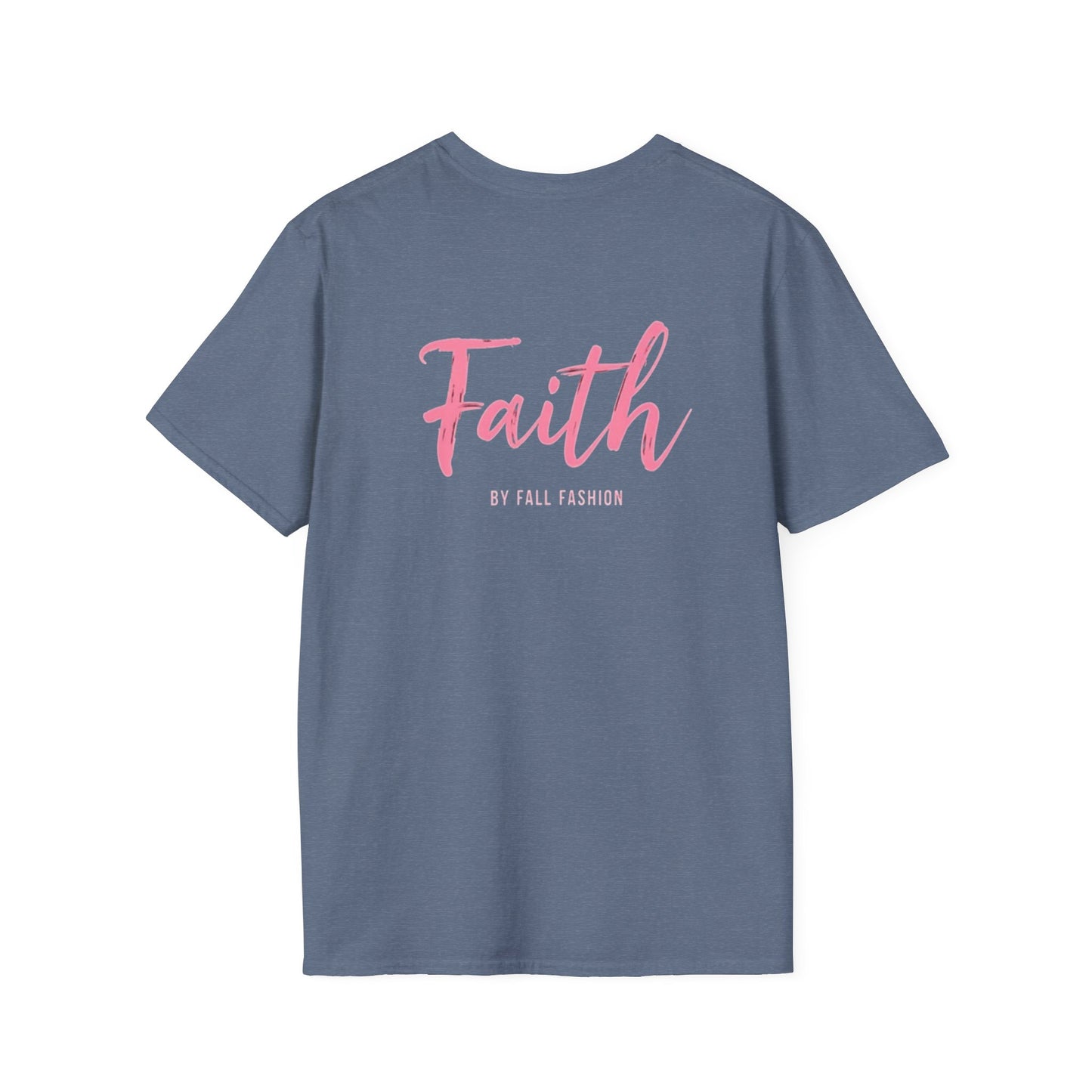 Faith-Inspiring Unisex Softstyle T-Shirt, Everyday Wear, Gift for Her, Christian Apparel, Inspirational Tee, Spiritual Comfort
