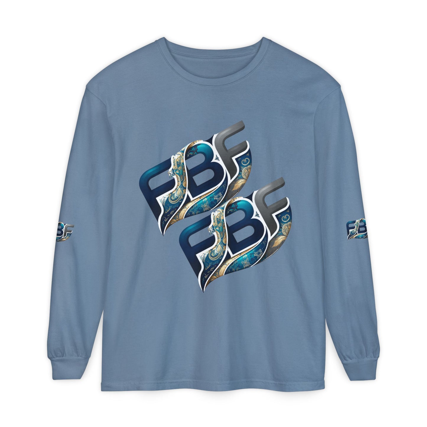 FBF Logo Long Sleeve T‑Shirt — Graphic Streetwear Tee