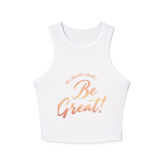 Motivational Women's Racerback Tank Top - Be Great | Workout Wear, Fitness Apparel, Casual Summer Top, Gift for Her, Inspirational [...]