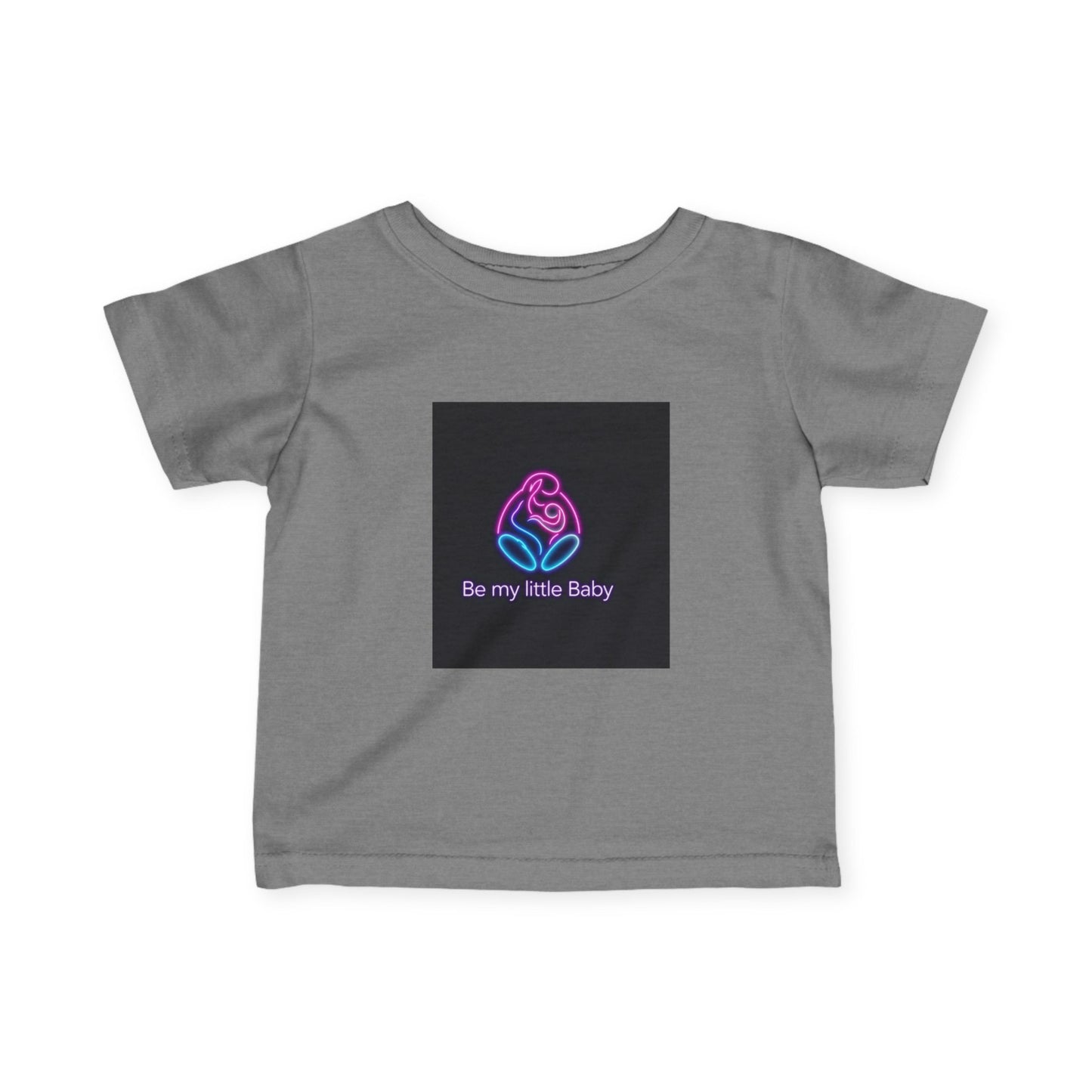 Cute Infant Tee - 'Be My Little Baby' Graphic, Baby Shirt, Toddler Gift, Baby Shower Outfit, Adorable Kids Clothing