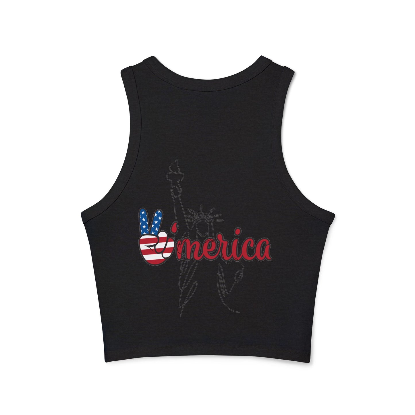 Women's Micro Rib Racer Tank Top