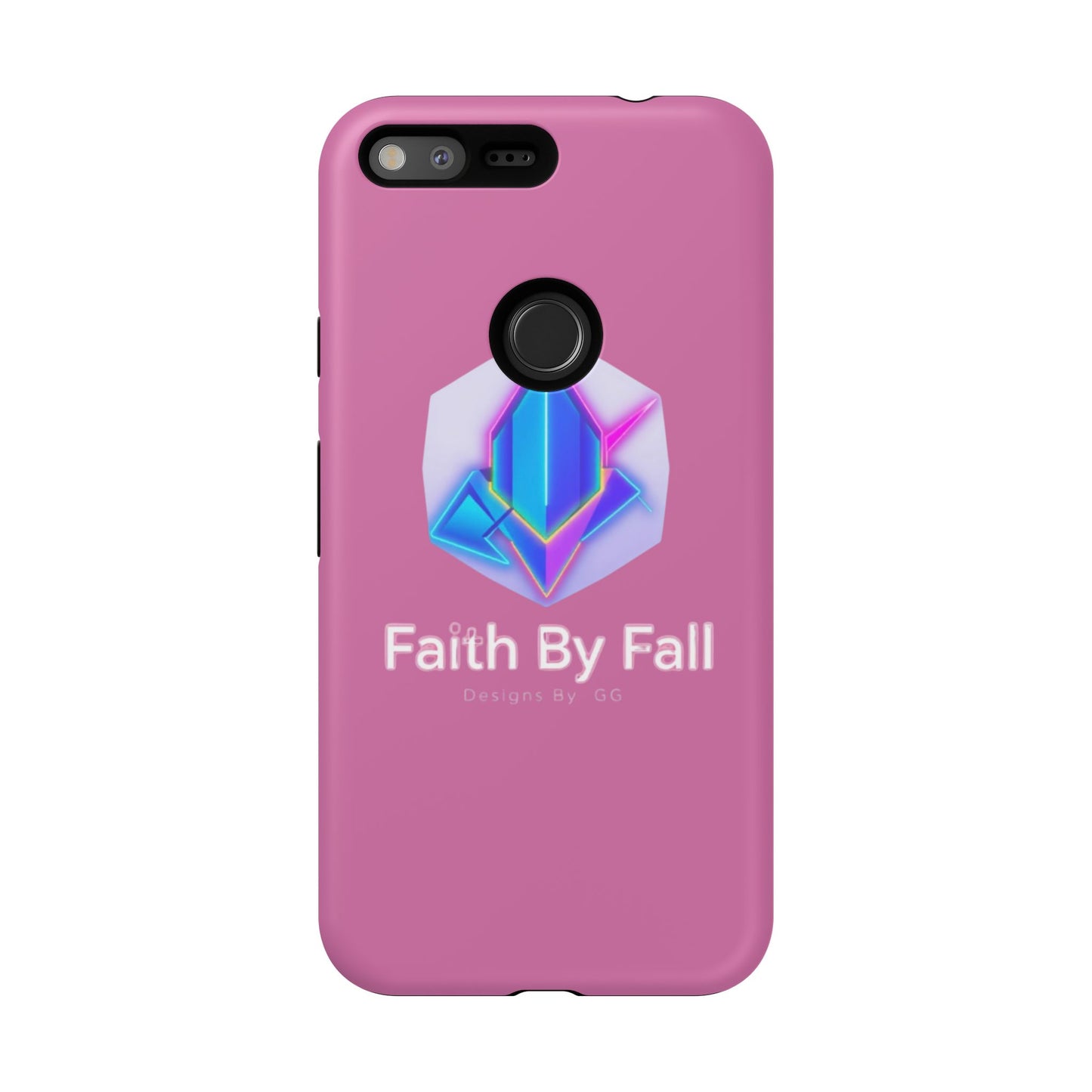 Vibrant Phone Case with Motivational Design - Faith By Fall, Colorful Phone Cover, Customizable Mobile Accessory, Unique Gift Idea, [...]