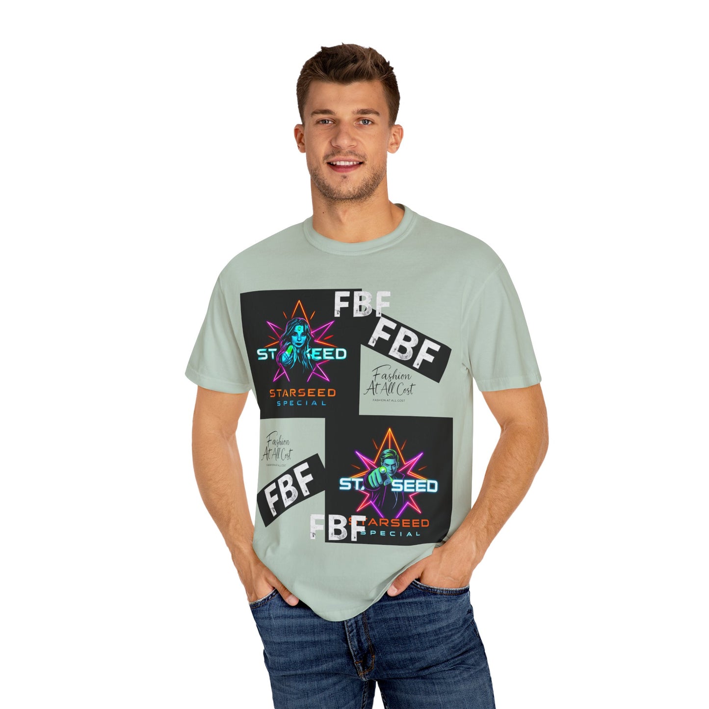 Garment-Dyed T-shirt, Trendy Graphic Tee, Casual Streetwear, Gift for Fashion Lovers, Unisex Style, Everyday Wear