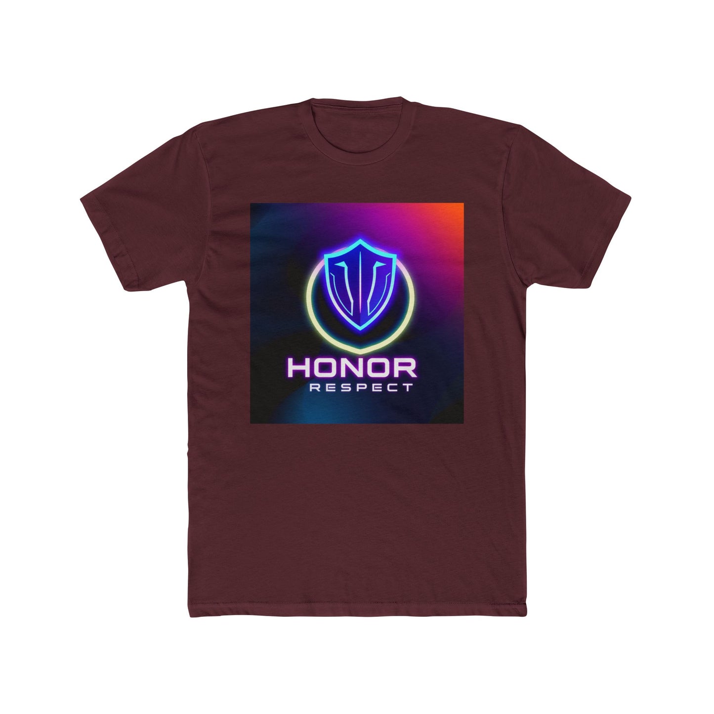 Unisex Cotton Crew Tee with Honor Respect and Role Model Design - Ideal for Gifts, Casual Wear, Appreciation Events, and Motivational Days