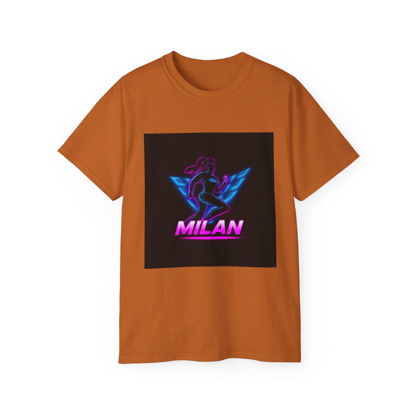 Milan Graphic Tee, Unisex Ultra Cotton T-Shirt, Retro Sportswear, Casual Streetwear, Birthday Gift, Unique Fashion Statement
