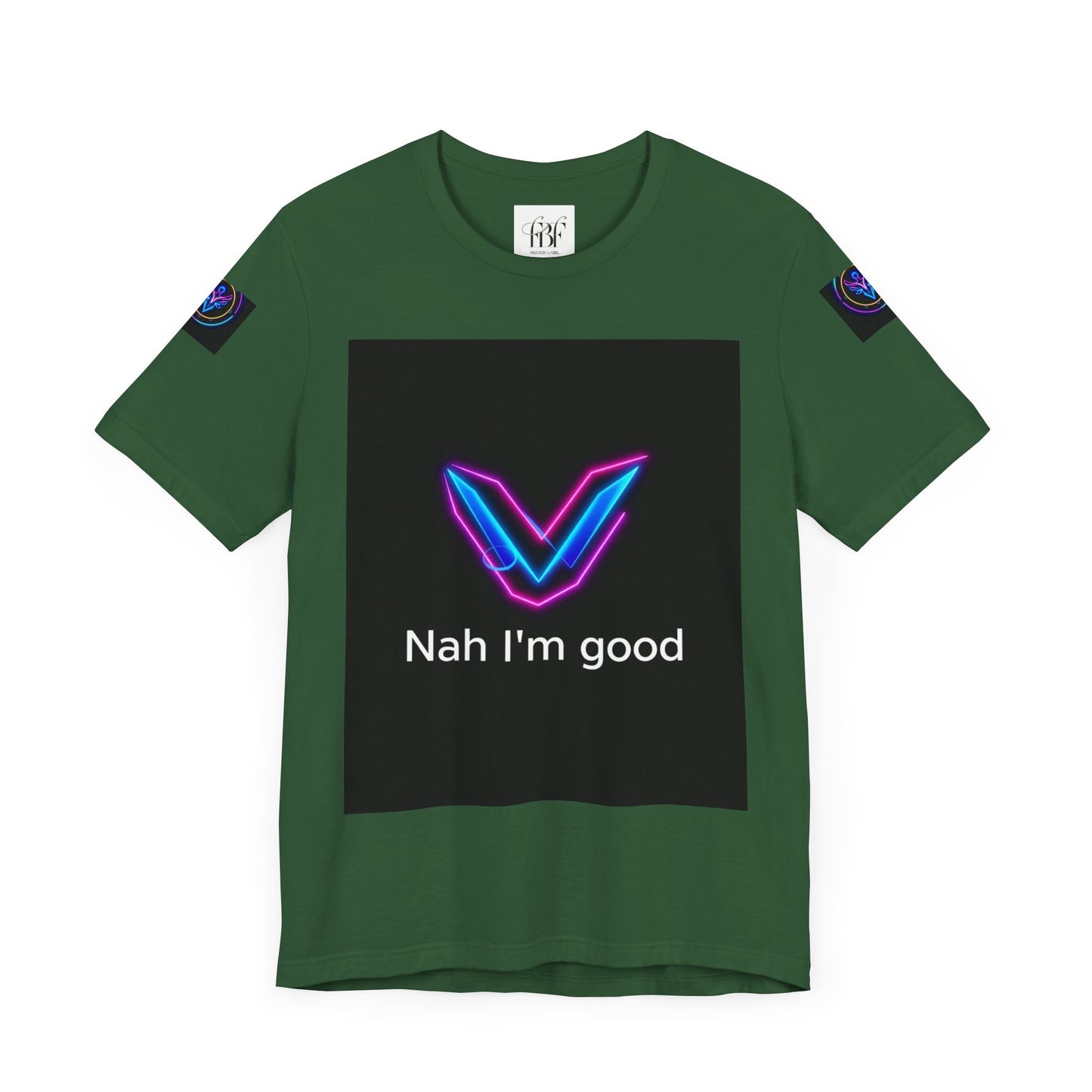 Neon Graphic Tee for Trendy Vibes, Casual Wear, Gift for Friends, Streetwear, Relaxed Fit, Graphic Art Tee