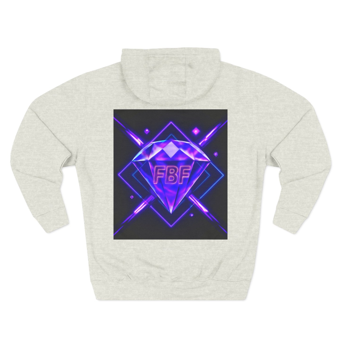 Futuristic Neon Fleece Hoodie, Stylish Sweatshirt, Vibrant Graphic Pullover, Perfect Gift for Tech Lovers, Unique Streetwear
