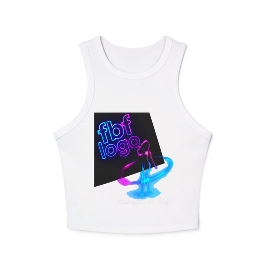 Women's Micro Rib Racer Tank Top