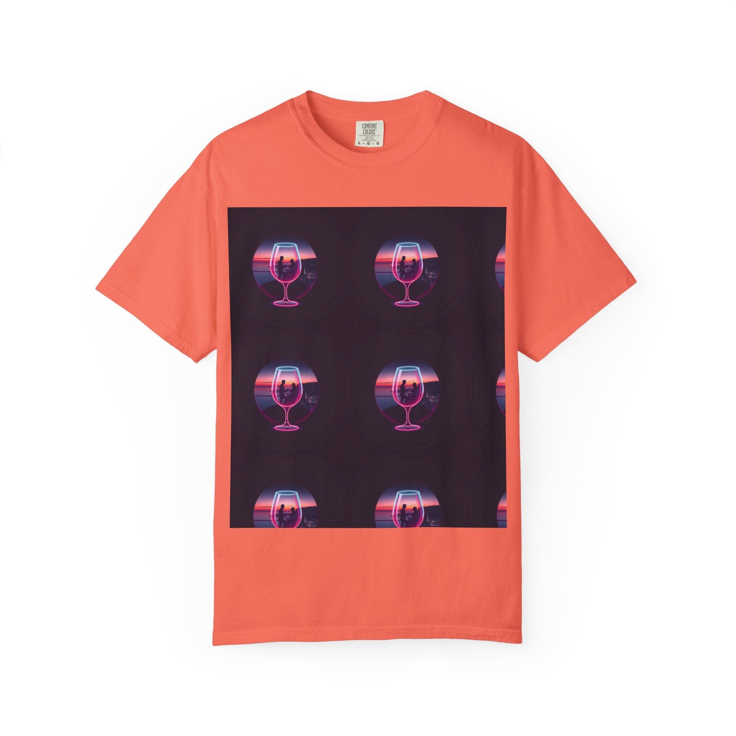 Retro Sunset Glasses T-Shirt, Unisex Garment-Dyed Tee for Casual Wear, Vintage Aesthetic Shirt, Gift for Friends, Summer Vibes Tee, [...]