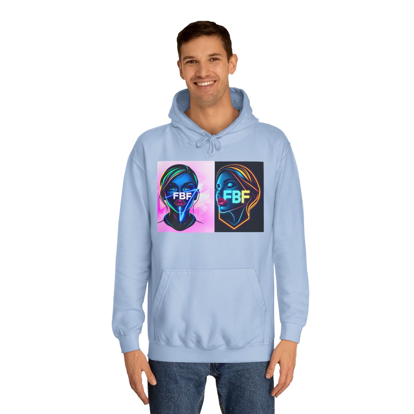 Vibrant Unisex College Hoodie with Neon Graphic Design, Trendy Sweatshirt, College Apparel, Unisex Hoodie, Gift for Students, [...]