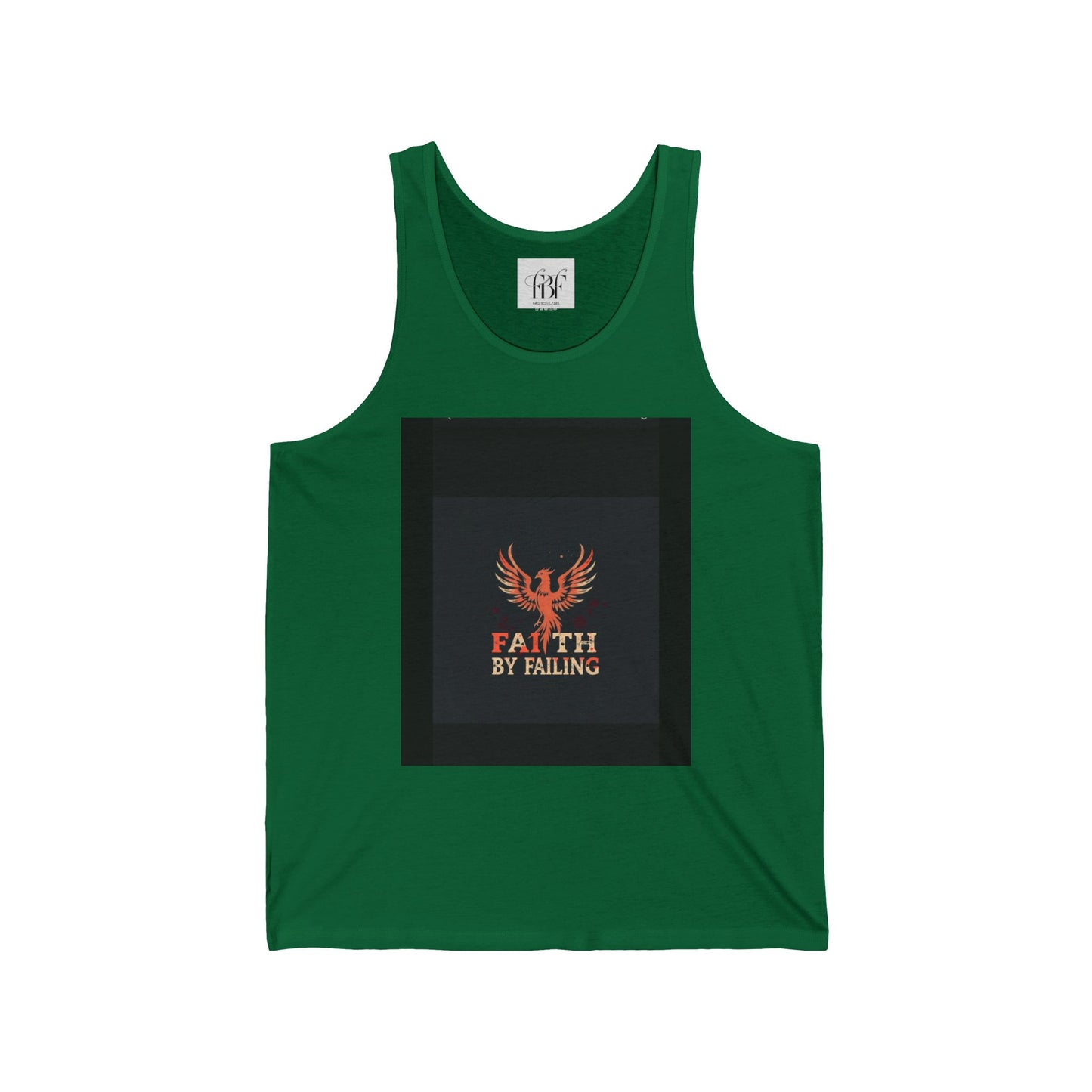 Unisex Inspirational Tank Top - Faith by Failing, Revenge, Motivational Wear, Summer Apparel, Casual Tanks, Gift for Him/Her