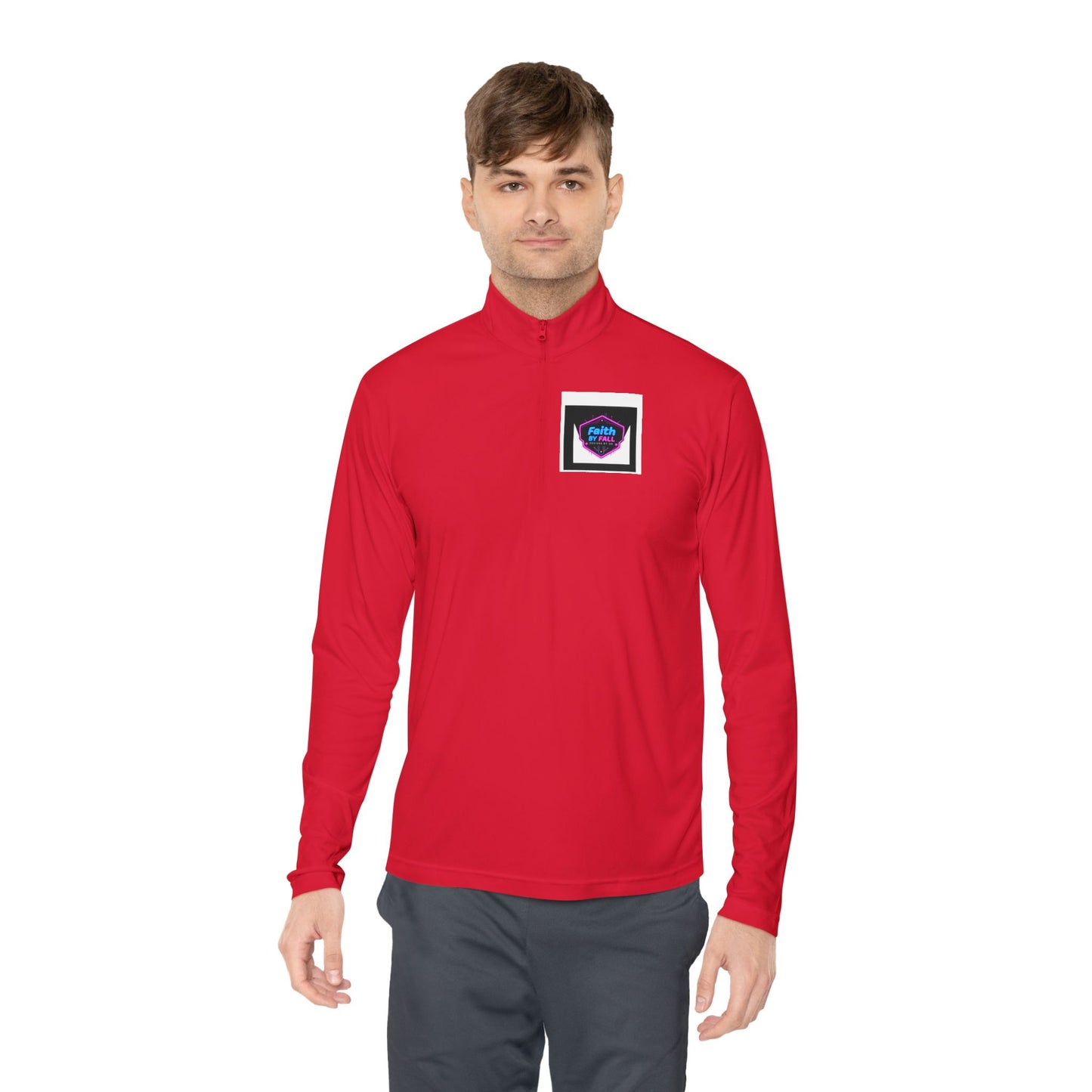 Unisex Quarter-Zip Pullover - Faith by Fall Design