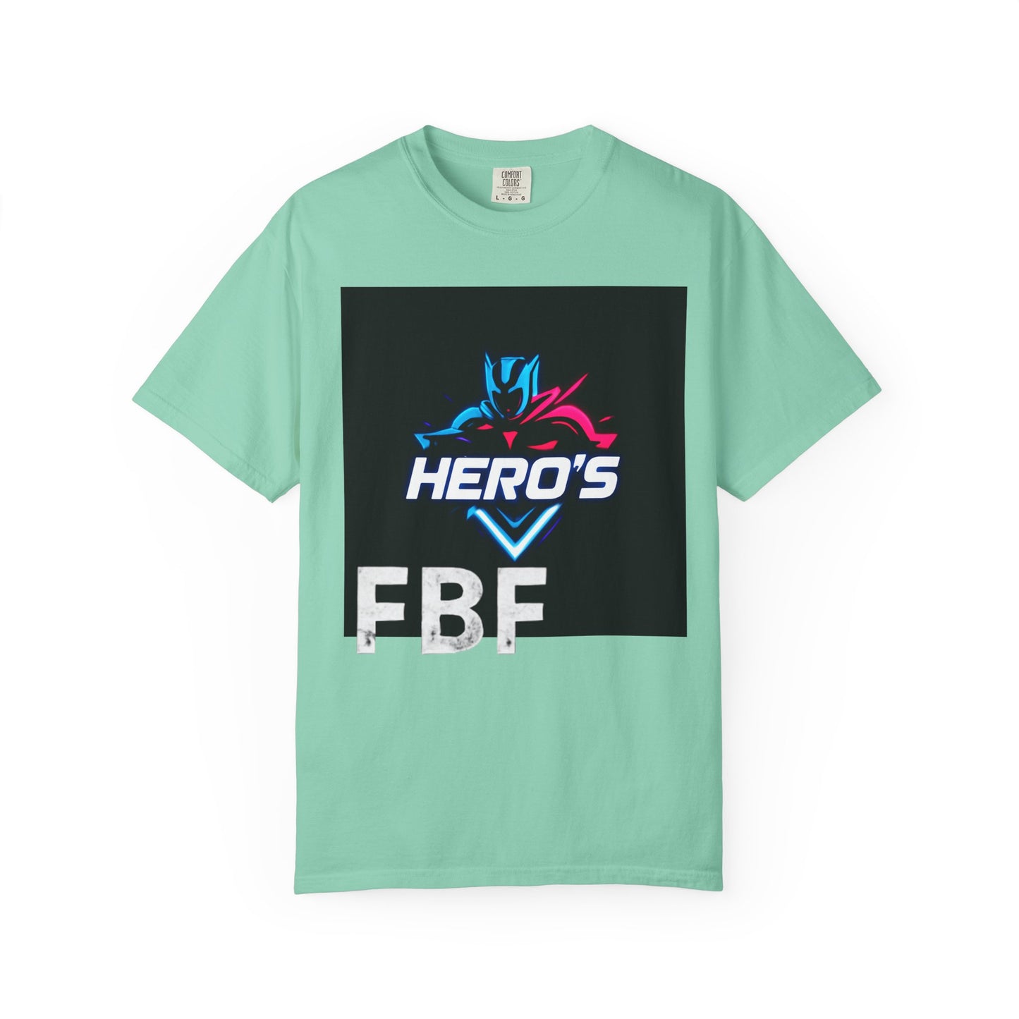Hero's Unisex Garment-Dyed T-shirt, Casual Tee, Perfect for Gifting, Comic Fans, Hero Celebrations, Graphic Tee, Everyday Wear
