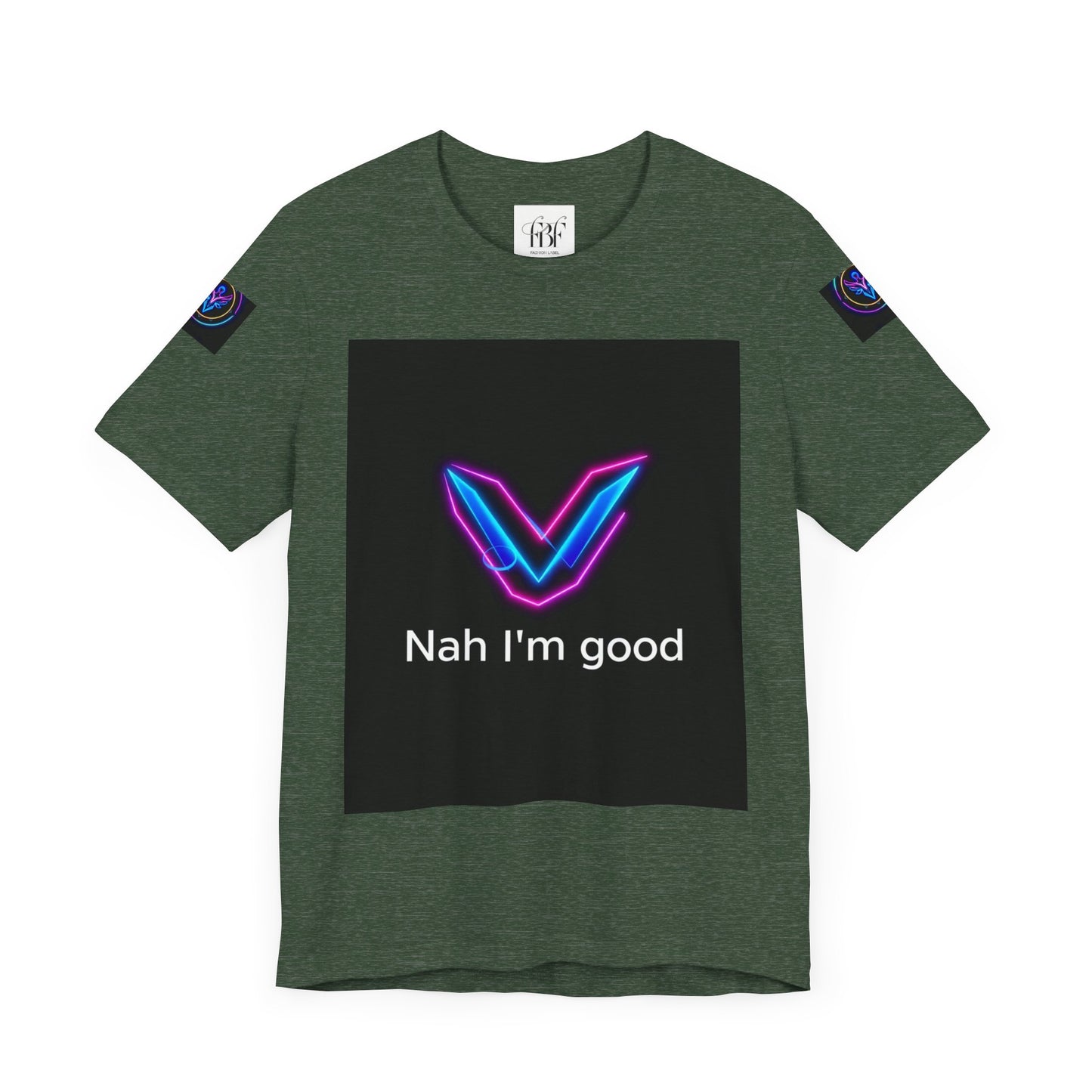 Neon Graphic Tee for Trendy Vibes, Casual Wear, Gift for Friends, Streetwear, Relaxed Fit, Graphic Art Tee