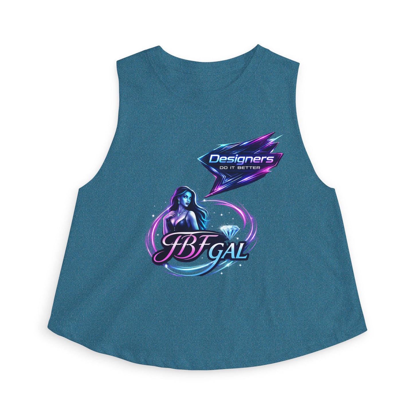 Designers do it Better, FBF gal Women's Crop Top