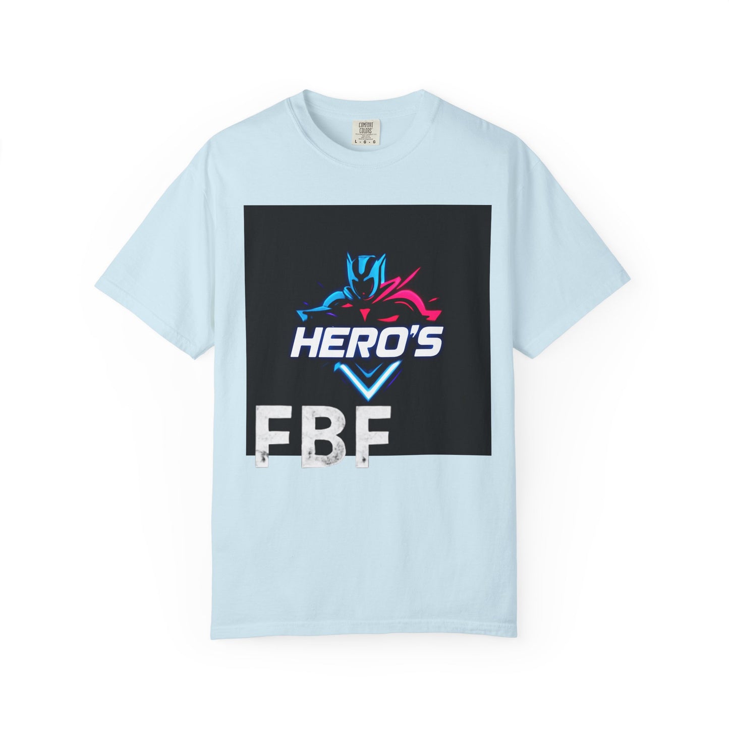 Hero's Unisex Garment-Dyed T-shirt, Casual Tee, Perfect for Gifting, Comic Fans, Hero Celebrations, Graphic Tee, Everyday Wear