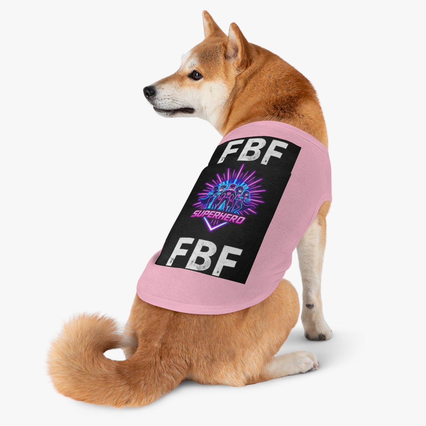 Superhero Pet Tank Top | Cute Dog Shirt, Pet Apparel for Comic Lovers, Gift for Pet Owners, Summer Wear, FBF Design