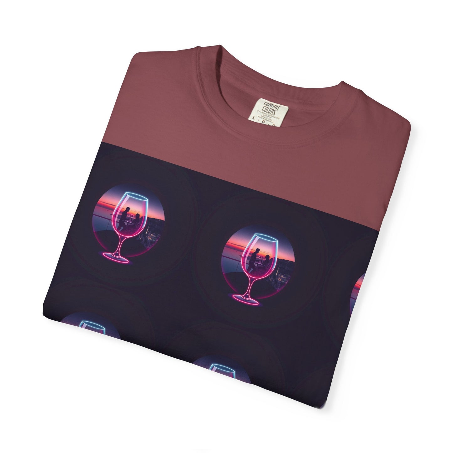 Retro Sunset Glasses T-Shirt, Unisex Garment-Dyed Tee for Casual Wear, Vintage Aesthetic Shirt, Gift for Friends, Summer Vibes Tee, [...]