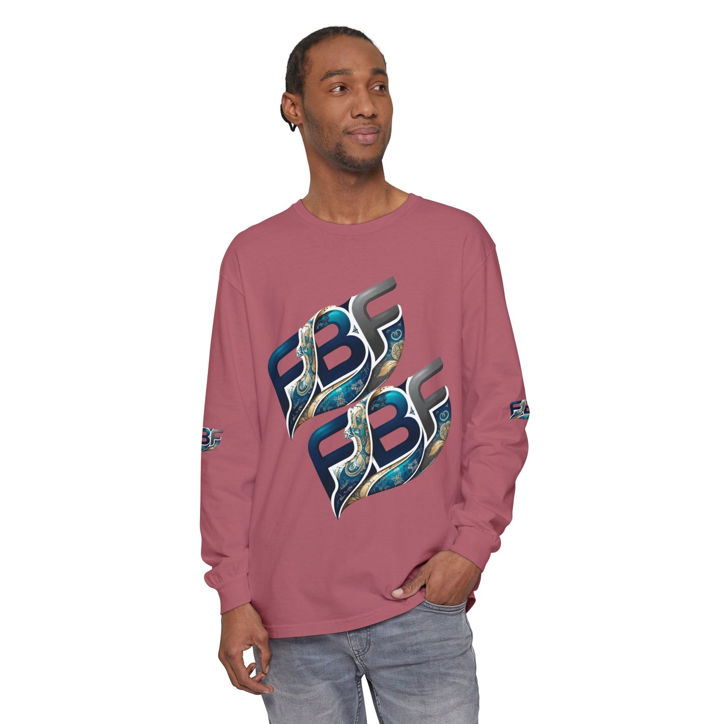 FBF Logo Long Sleeve T‑Shirt — Graphic Streetwear Tee