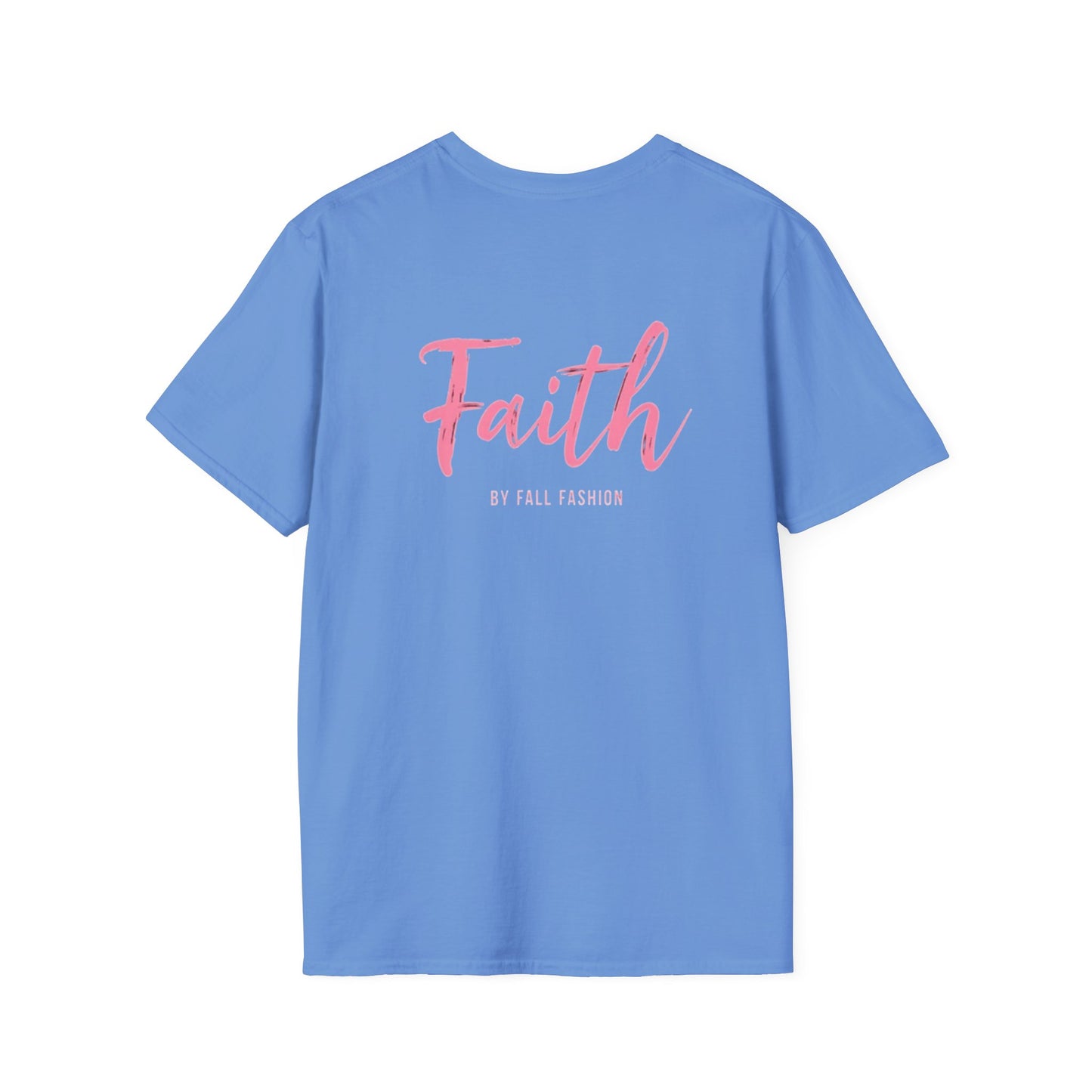 Faith-Inspiring Unisex Softstyle T-Shirt, Everyday Wear, Gift for Her, Christian Apparel, Inspirational Tee, Spiritual Comfort