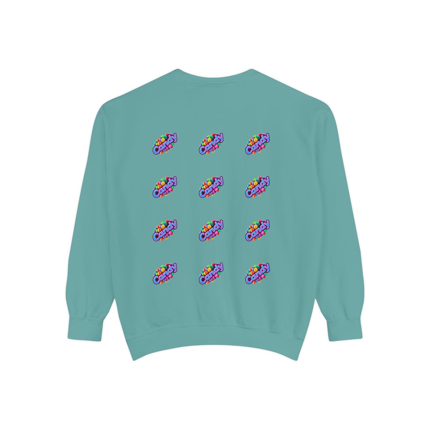 Candy-Themed Unisex Garment-Dyed Sweatshirt - Nostalgic Apparel for Sweet Lovers, Cozy Casual Wear, Gift for Candy Lovers, Colorful [...]