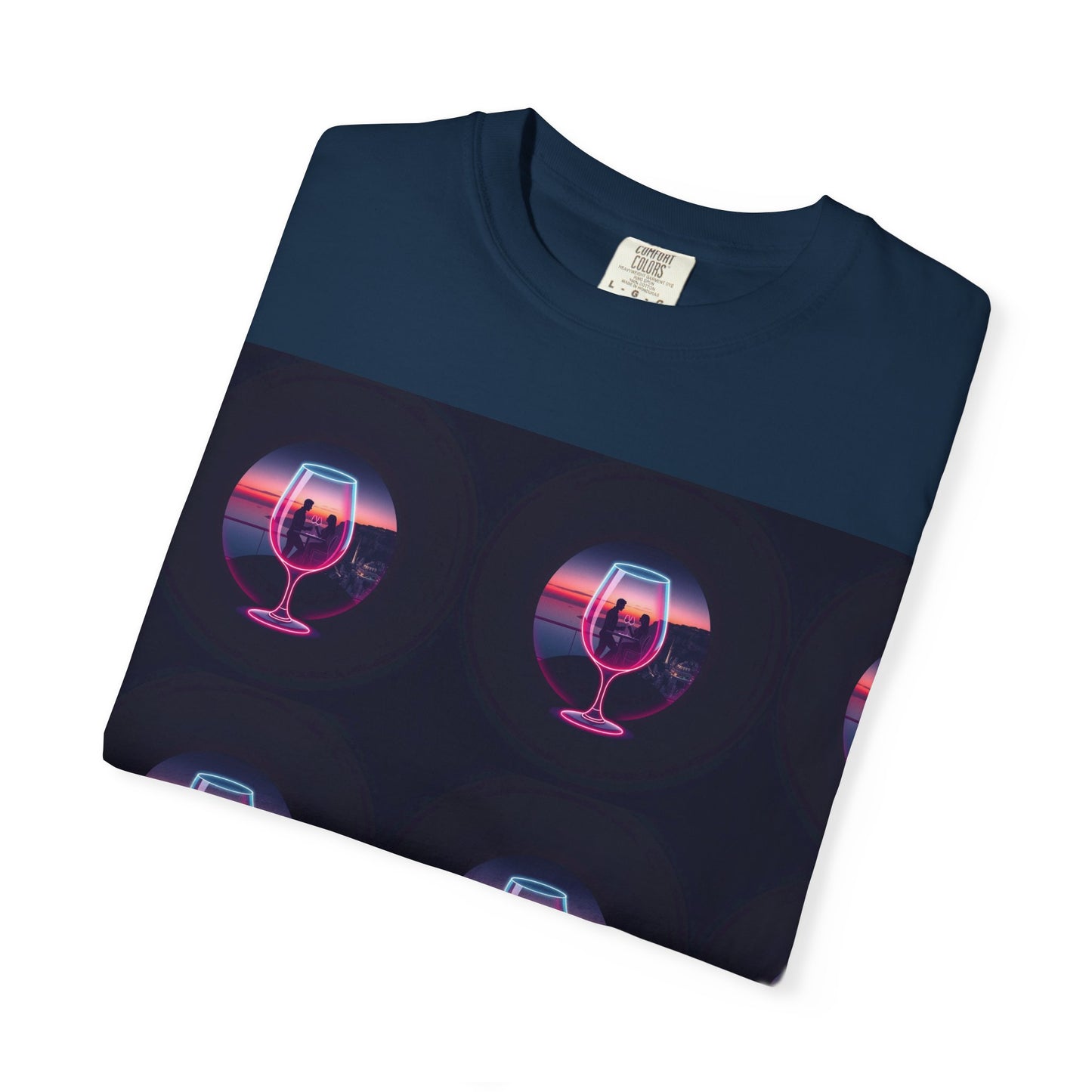 Retro Sunset Glasses T-Shirt, Unisex Garment-Dyed Tee for Casual Wear, Vintage Aesthetic Shirt, Gift for Friends, Summer Vibes Tee, [...]
