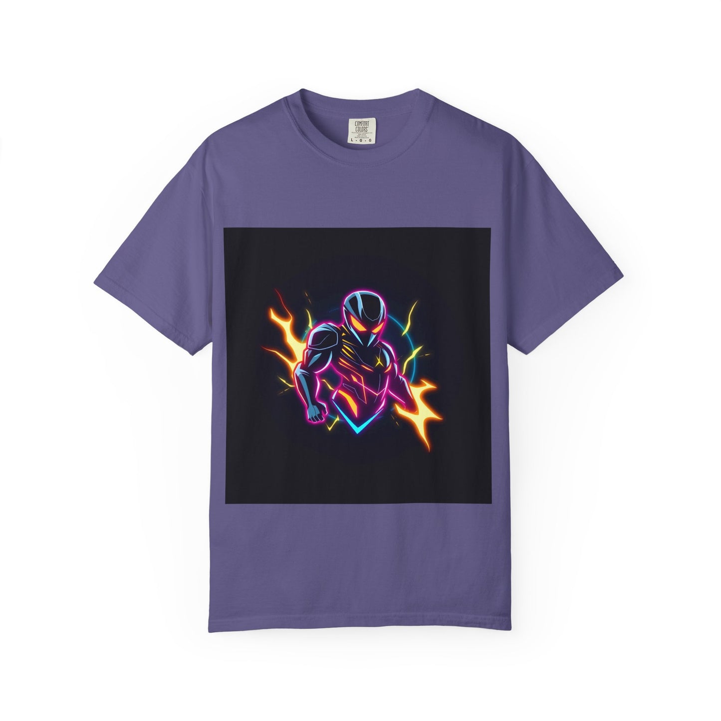 Vibrant Unisex Graphic T-Shirt, Cosmic Dreams Tee, Retro Neon Shirt, Stylish Casual Wear, Gift for Gamers & Dreamers