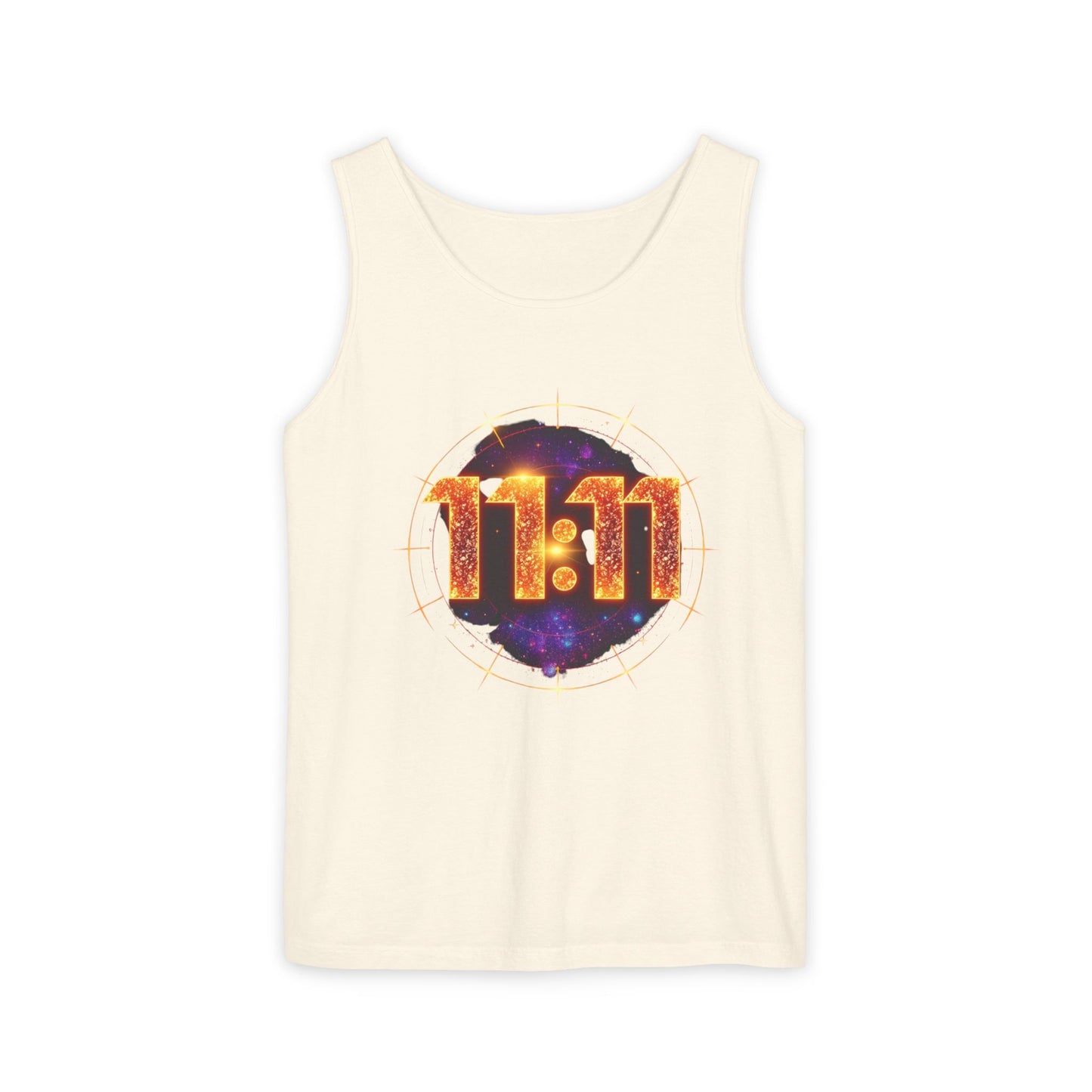 Celestial Glow Tank Top - 11:11 Design, Unisex, Festival Wear, Summer Style, Spiritual Gift, Casual Comfort